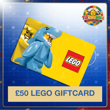 WIN a LEGO giftcard