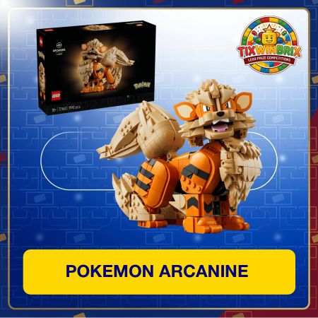 LEGO Pokemon Arcanine set 72160